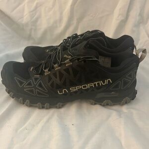 La Sportiva Men's Bushido II Black Trail Running Shoes